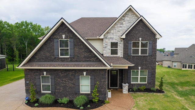 1210 Macey Peri Way, Smyrna, TN 37167 - craftsman-style house featuring roof with shingles and a front lawn