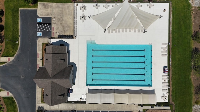 aerial view