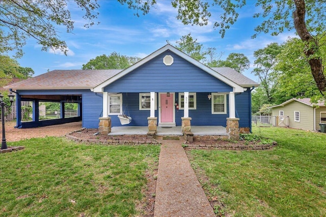 856 Kentucky Ave, Signal Mountain, TN 37377 - view of front facade with covered porch