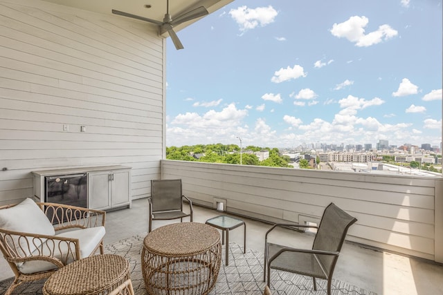 3116 Trevor St, Nashville, TN 37209 - balcony featuring a city view