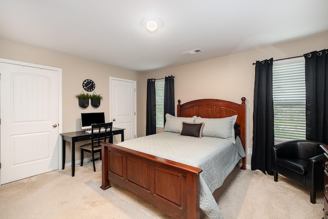 156 Cecil Rd, Lebanon, TN 37087 - bedroom featuring light colored carpet, baseboards, and a desk