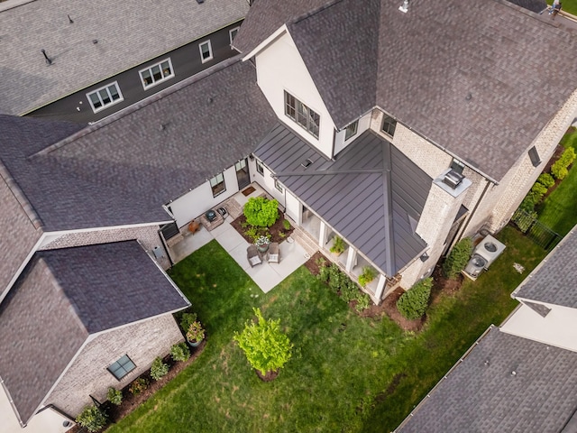 drone / aerial view