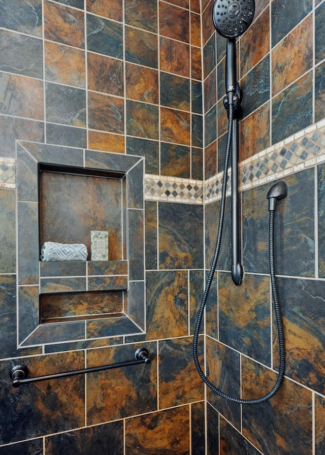 1011 Gatewick Ct, Franklin, TN 37067 - bathroom view of a tile shower