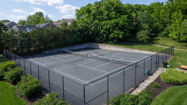 1011 Gatewick Ct, Franklin, TN 37067 - view of tennis court
