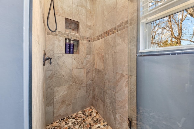 1408 Ridley Dr, Franklin, TN 37064 - bathroom featuring tiled shower