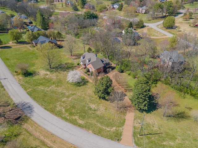 1408 Ridley Dr, Franklin, TN 37064 - aerial view