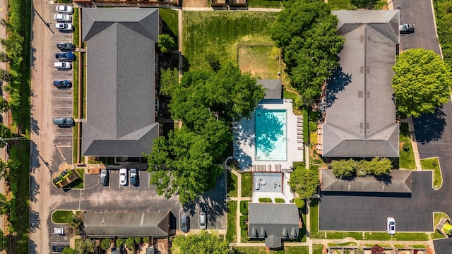 drone / aerial view