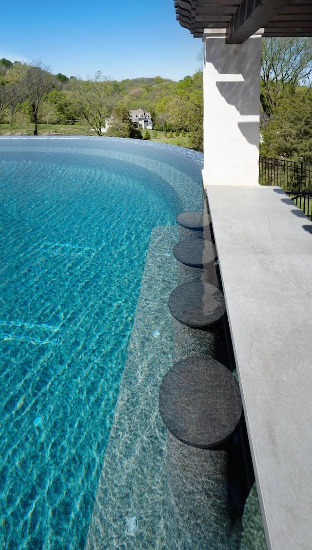 view of pool