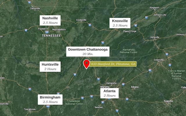 433 Stanford Dr, Flintstone, GA 30725 - map location