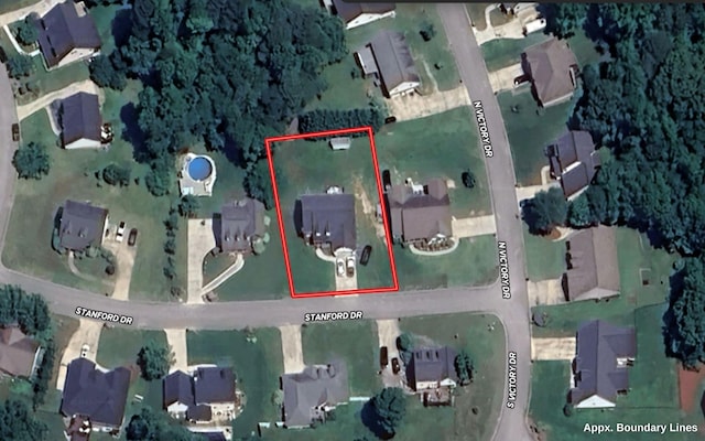 433 Stanford Dr, Flintstone, GA 30725 - birds eye view of property with a residential view