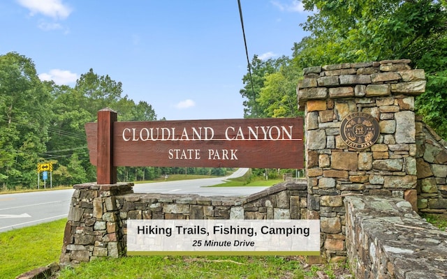 433 Stanford Dr, Flintstone, GA 30725 - view of community sign