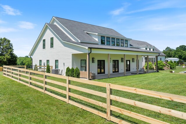 7314 Dug Hill Rd, Bon Aqua, TN 37025 - rear view of property featuring roof with shingles