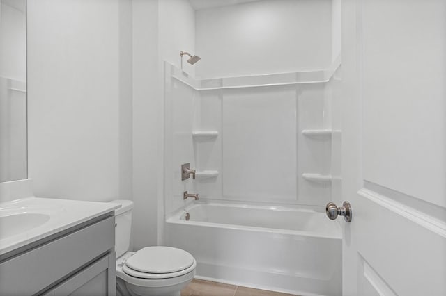 5060 Lawler Ln, Old Hickory, TN 37138 - full bath featuring shower / bath combination, vanity, and toilet