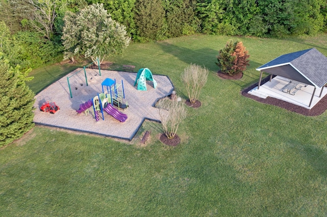 bird's eye view