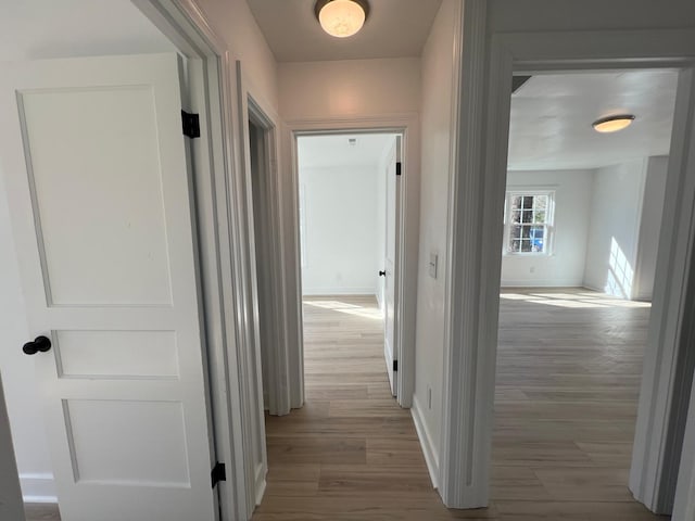 419 Hawkins Ave, Murfreesboro, TN 37130 - corridor featuring baseboards and wood finished floors