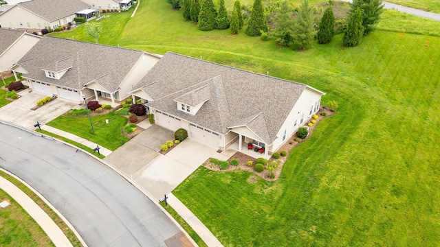 drone / aerial view