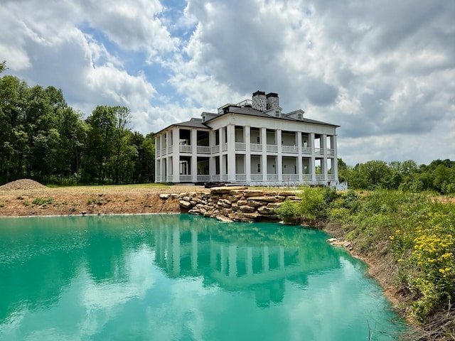 view of pool