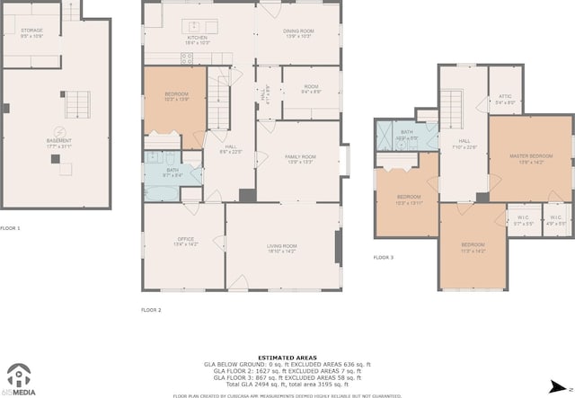 534 Greenwood Ave, Clarksville, TN 37040 - view of layout
