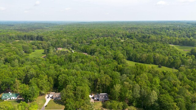 1233 Hardwood Trl, Burns, TN 37029 - bird's eye view featuring a forest view