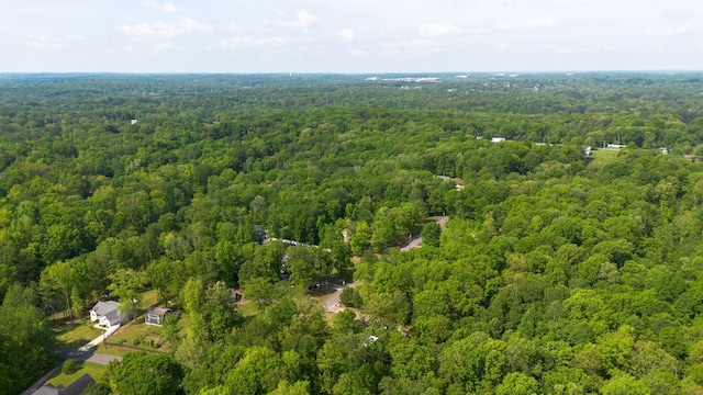 1233 Hardwood Trl, Burns, TN 37029 - drone / aerial view featuring a wooded view