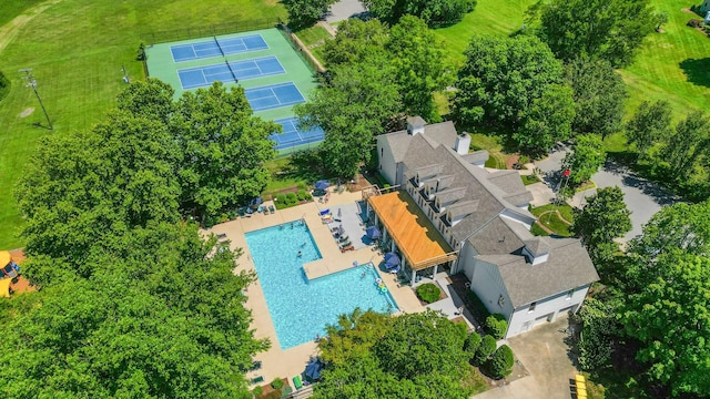 bird's eye view