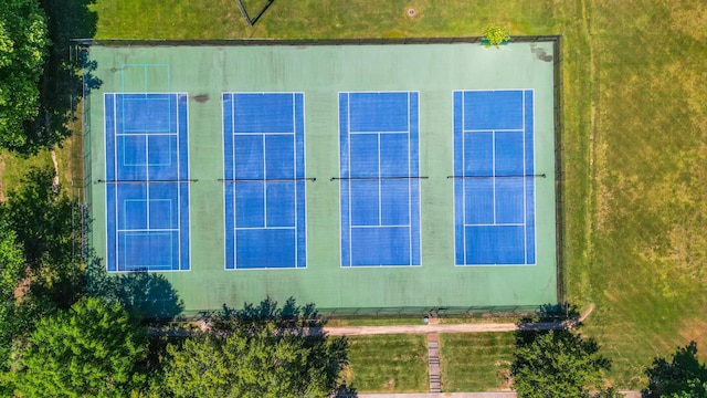 drone / aerial view