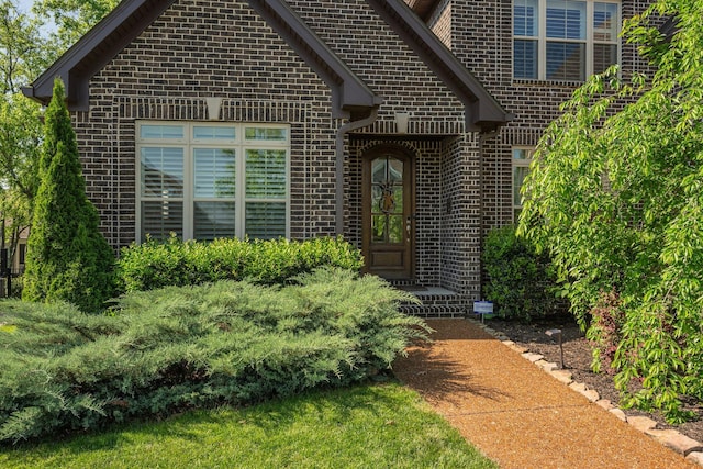 2965 Stewart Campbell Pt, Spring Hill, TN 37174 - doorway to property featuring brick siding