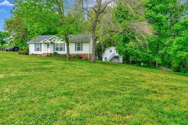 view of yard