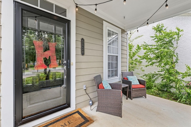 5028 Burke Trl, Nolensville, TN 37135 - doorway to property with covered porch
