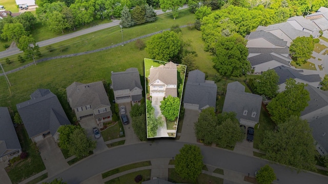 5028 Burke Trl, Nolensville, TN 37135 - birds eye view of property with a residential view