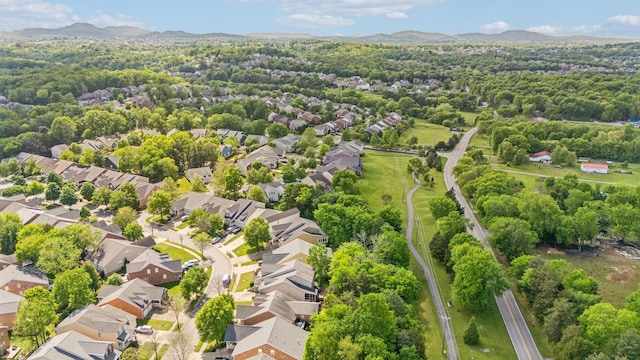 5028 Burke Trl, Nolensville, TN 37135 - bird's eye view featuring a residential view and a mountain view