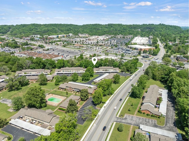 aerial view
