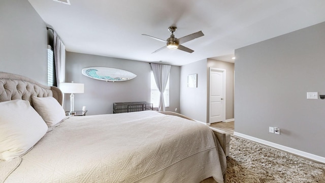 204 Princeton Dr, Lebanon, TN 37087 - bedroom with ceiling fan and carpet