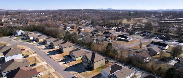 204 Princeton Dr, Lebanon, TN 37087 - aerial view of property's location with nearby suburban area and mountains