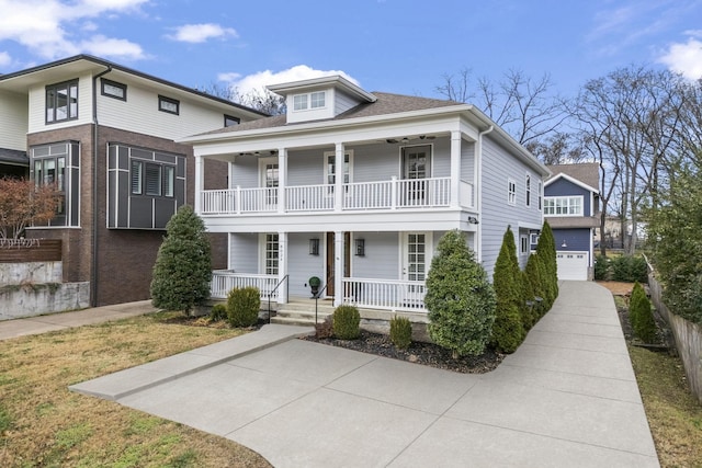 802 Montrose Ave, Nashville, TN 37204 - view of front of property featuring a porch and a balcony