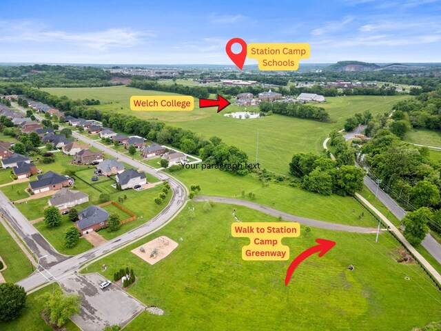 1006 Grider Dr, Gallatin, TN 37066 - aerial view