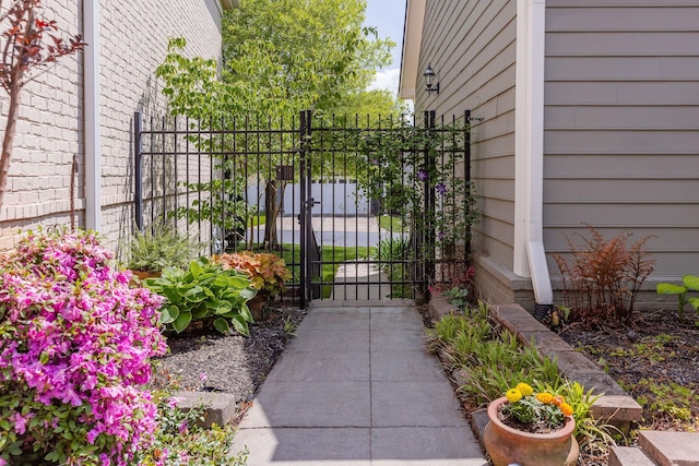 view of gate