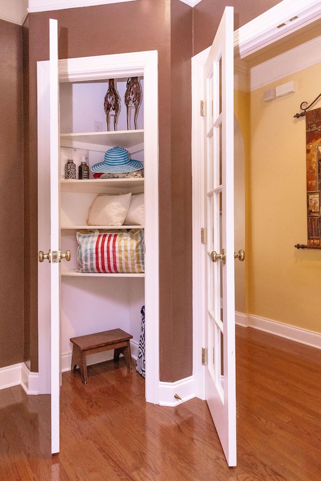 view of closet