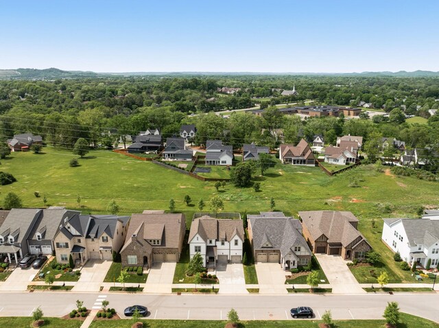449 River Bluff Dr, Franklin, TN 37064 - aerial view featuring a residential view
