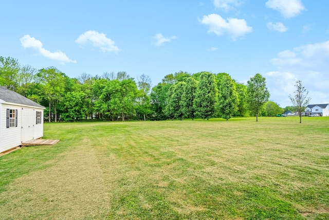 view of yard