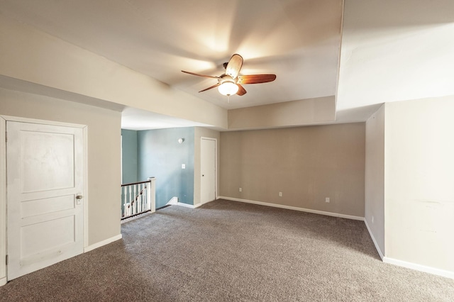 108 High St, Portland, TN 37148 - carpeted spare room with ceiling fan and baseboards