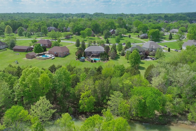aerial view