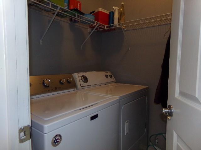 801 Laurel Hill Dr Unit 801, Old Hickory, TN 37138 - clothes washing area featuring laundry area and separate washer and dryer