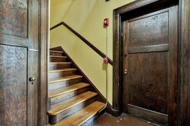 view of staircase