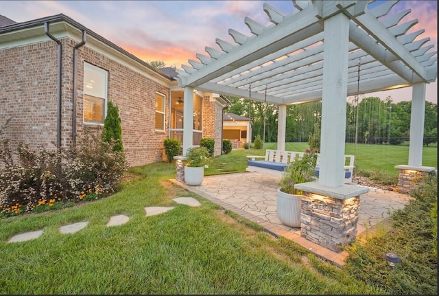 8119 Schweitzer Pl, Arrington, TN 37014 - view of yard featuring a pergola