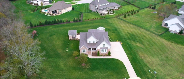 8119 Schweitzer Pl, Arrington, TN 37014 - aerial view featuring a residential view