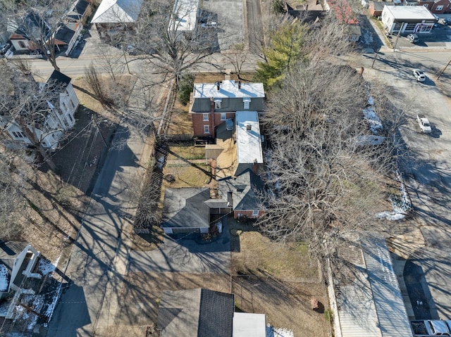 207 Dunlap St, Paris, TN 38242 - drone / aerial view featuring a residential view