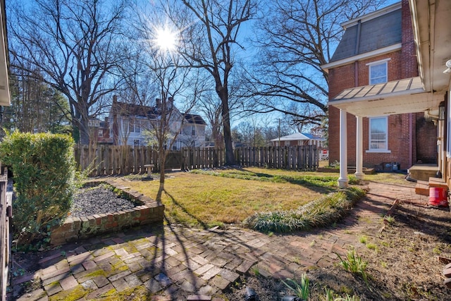 207 Dunlap St, Paris, TN 38242 - view of yard with fence and a patio