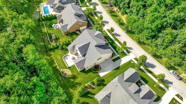 5028 Rockport Ave, Franklin, TN 37064 - aerial view with a residential view