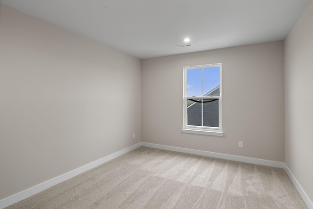 258 Dartmoor Pl, Goodlettsville, TN 37072 - empty room featuring light colored carpet, baseboards, visible vents, and recessed lighting